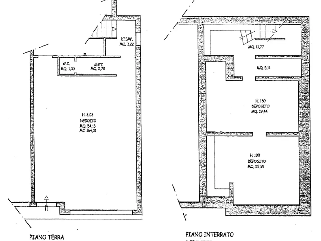 Negozio in , Montegrotto Terme, {3} - Planimetria 1