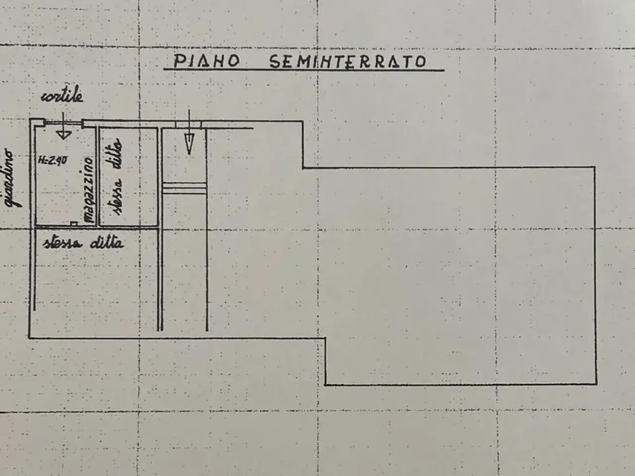 Magazzino in Via Giambattista Gorla 14, Saluzzo, {3} - Planimetria 1