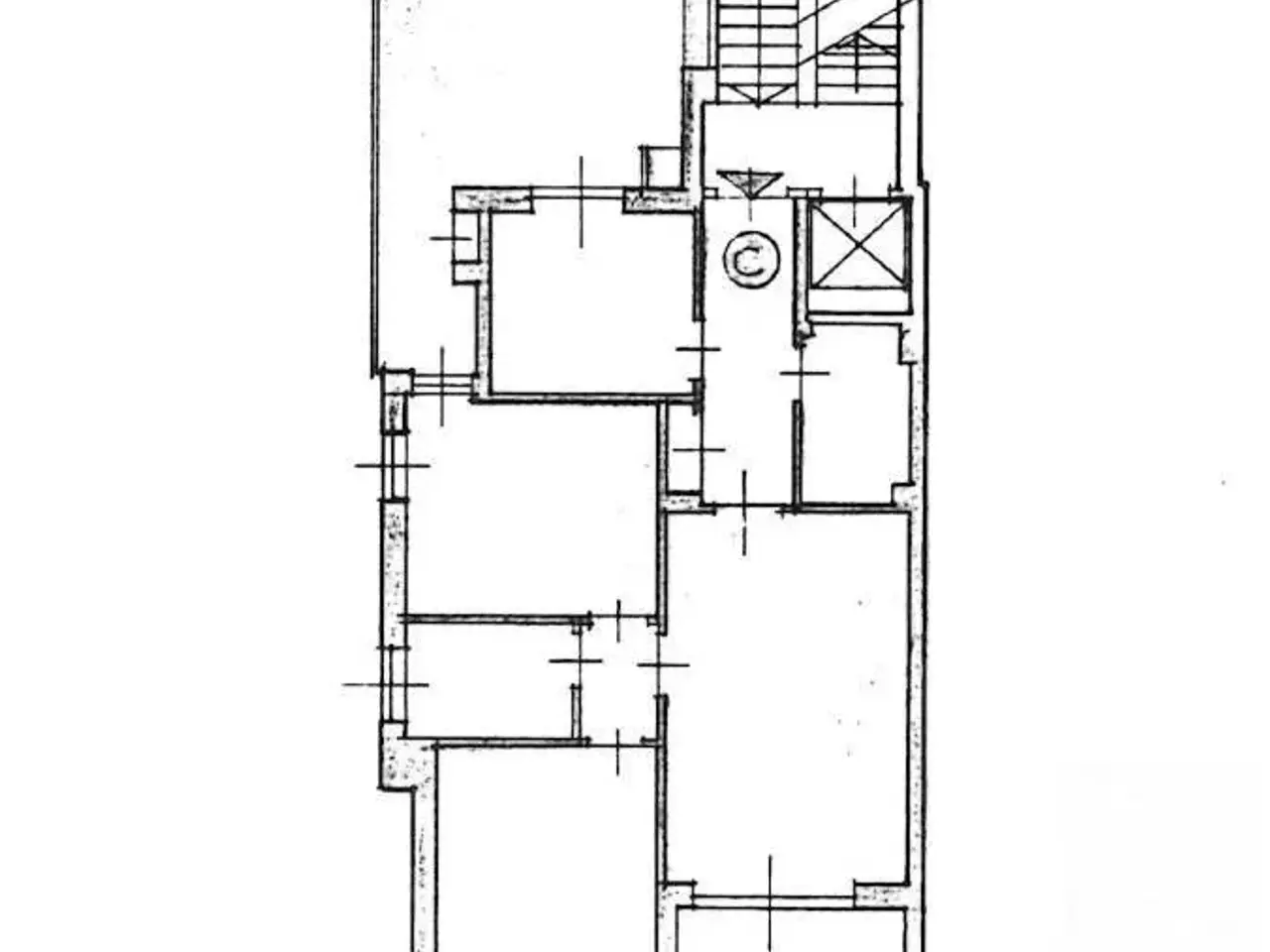 Quadrilocale in Via Cesare Battisti 7, Collegno - Planimetria 1