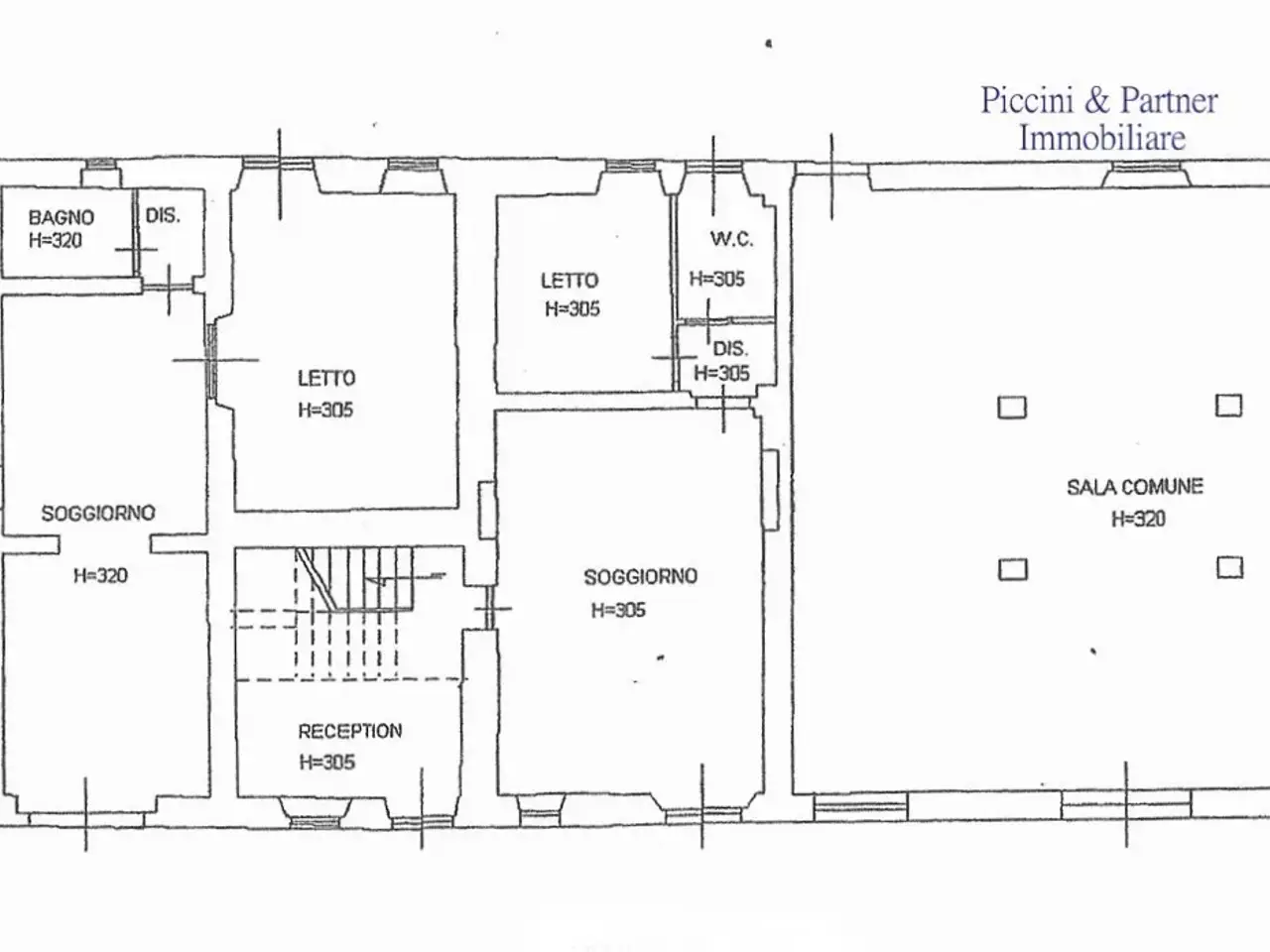 Agriturismo in Località San Lorenzo, Castel Ritaldi, {3} - Planimetria 1