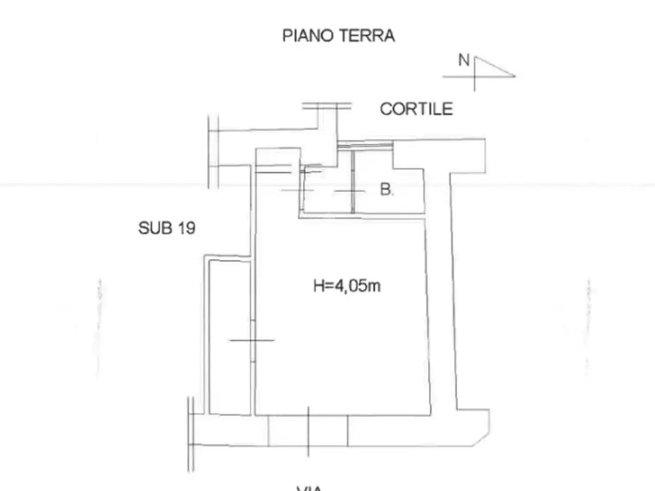 Negozio in Via Annunziata 66, Marano Di Napoli, {3} - Planimetria 1