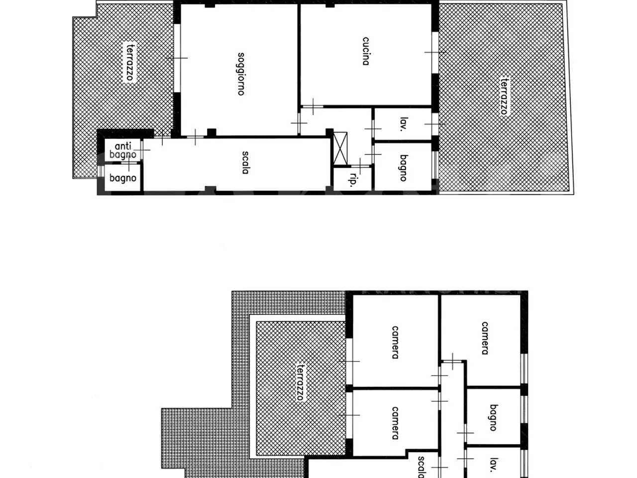 Magazzino in Via Vulcano  43, Paterno', {3} - Planimetria 1