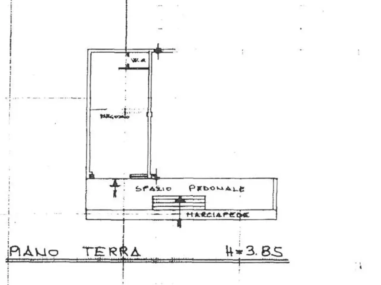 Negozio in Via Umberto I 111, Torrice, {3} - Planimetria 1