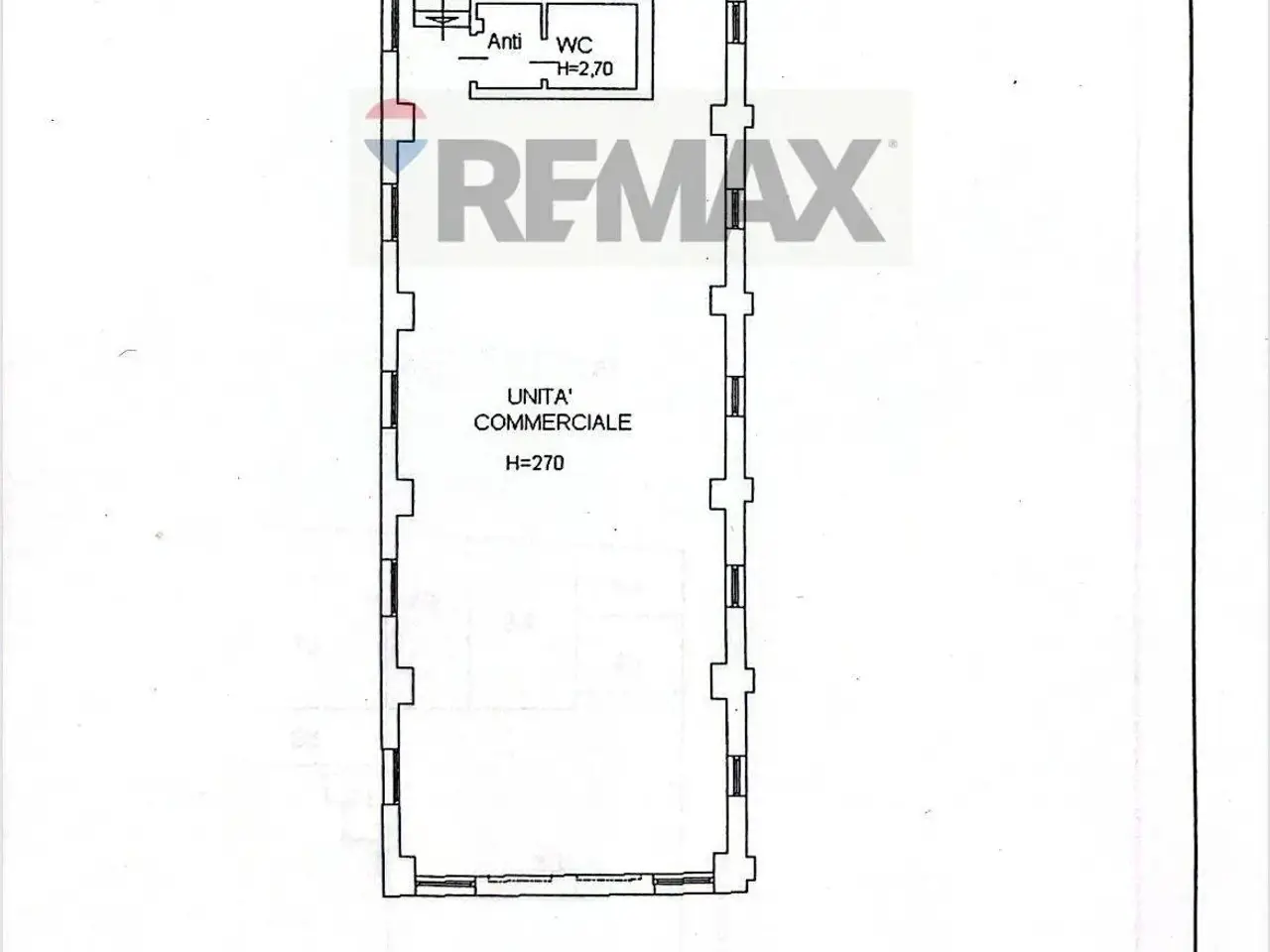 Negozio in Via Roma 7, Limena, {3} - Planimetria 1