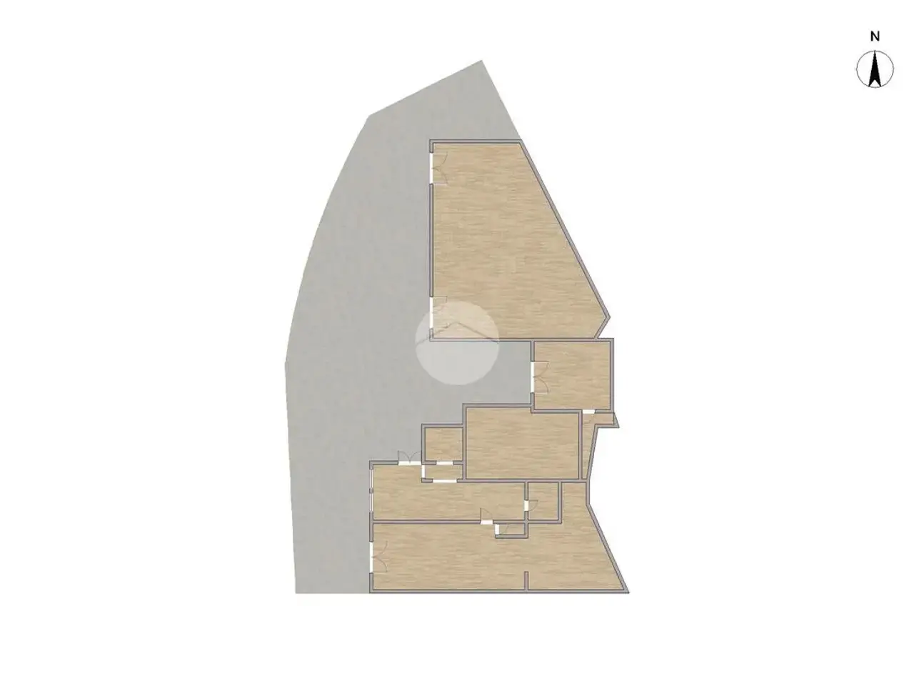Capannone in Via Papa S. Pio X 26, Castel Goffredo, {3} - Planimetria 1