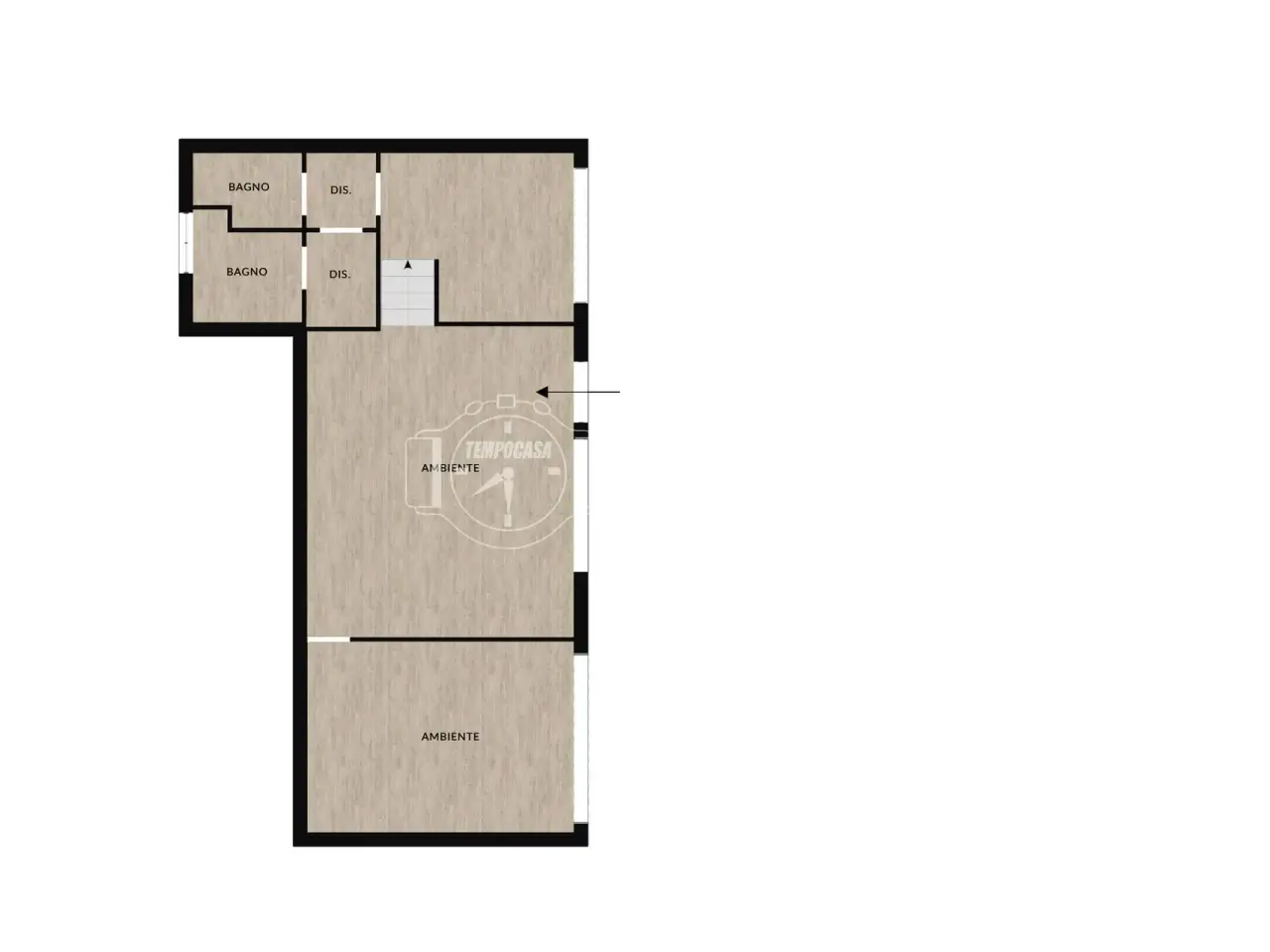 Ufficio in Via Castelletti, Ponte Lambro, {3} - Planimetria 1