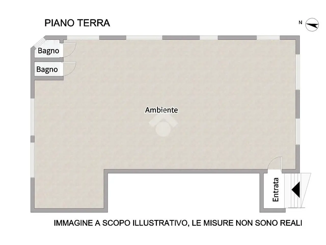 Negozio in Via Sicilia 78, Porto Sant'Elpidio, {3} - Planimetria 1