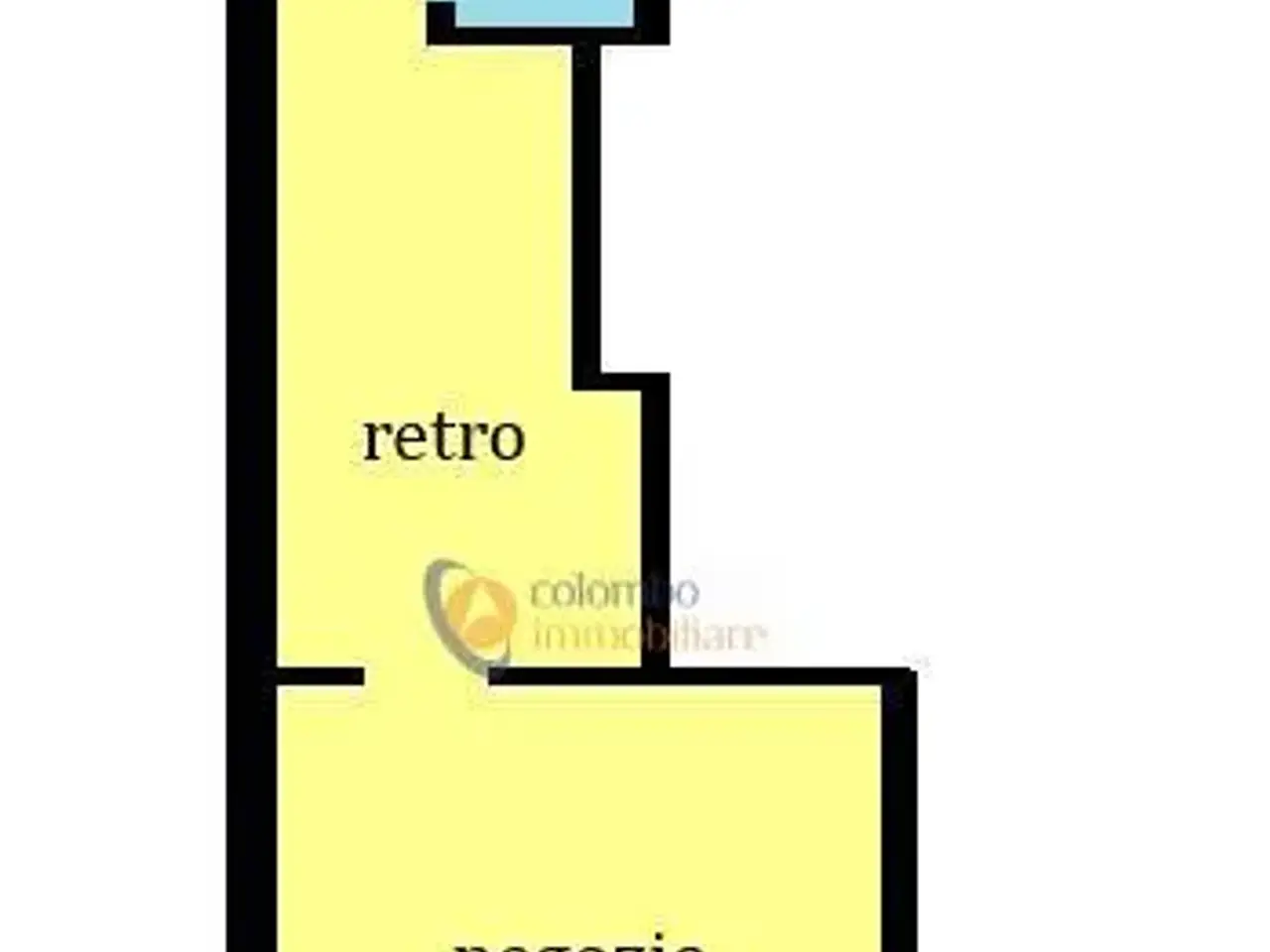 Negozio in Via Biagio Bellotti 7, Busto Arsizio, {3} - Planimetria 1