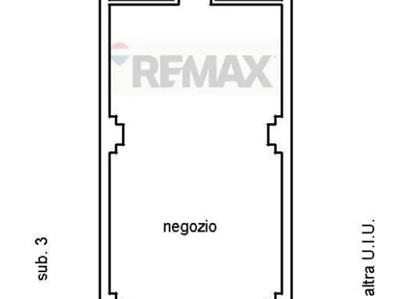 Negozio in Via Re David 25, Bari, {3} - Planimetria 1
