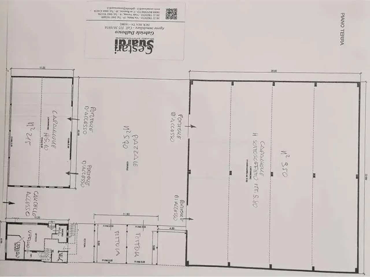 Capannone in Borgo Sacco , Rovereto, {3} - Foto 1
