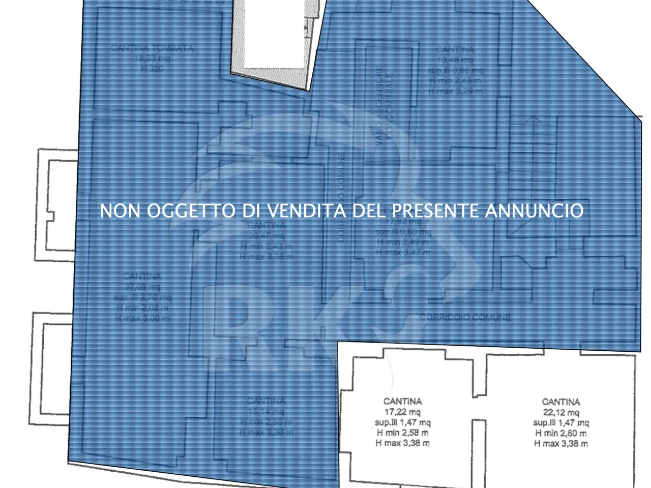 Magazzino in Via dell'Indipendenza  67, Bologna, {3} - Planimetria 1