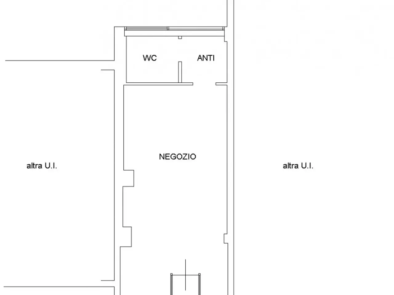 Negozio in Via Giuseppe Dagnini 25, Bologna, {3} - Planimetria 1