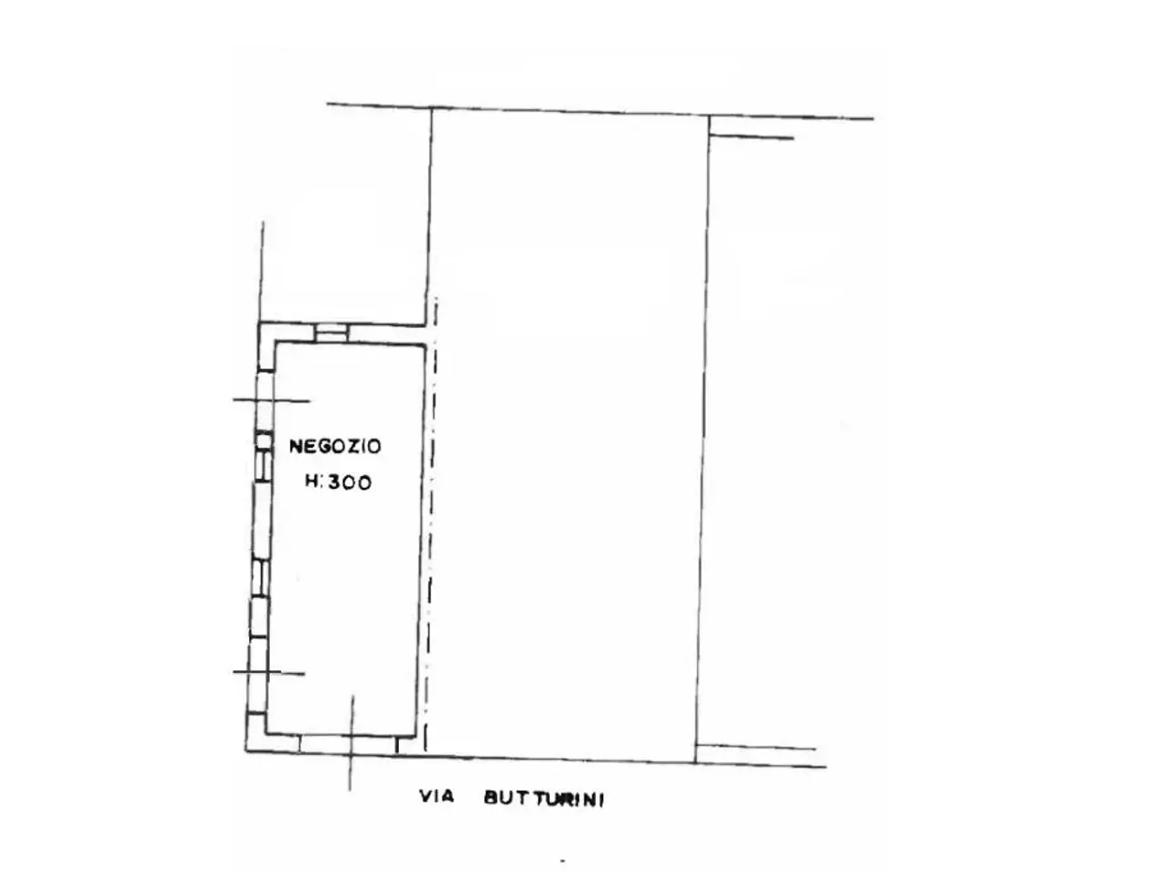 Negozio in Via Mattia Butturini 8, Salo', {3} - Planimetria 1