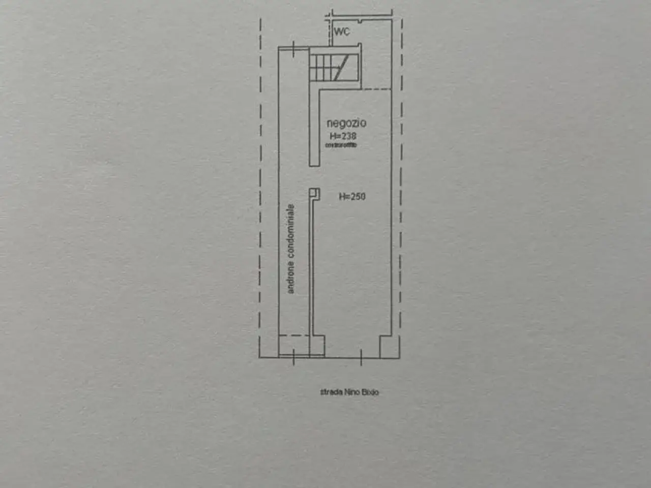 Negozio in Strada Nino Bixio, Parma, {3} - Planimetria 1