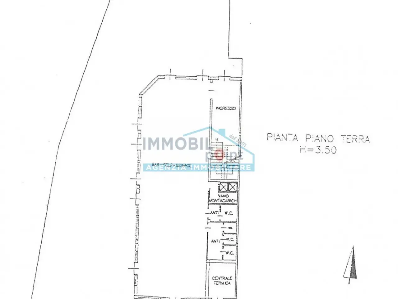 Ufficio in Via Galileo Galilei, Teolo, {3} - Planimetria 1