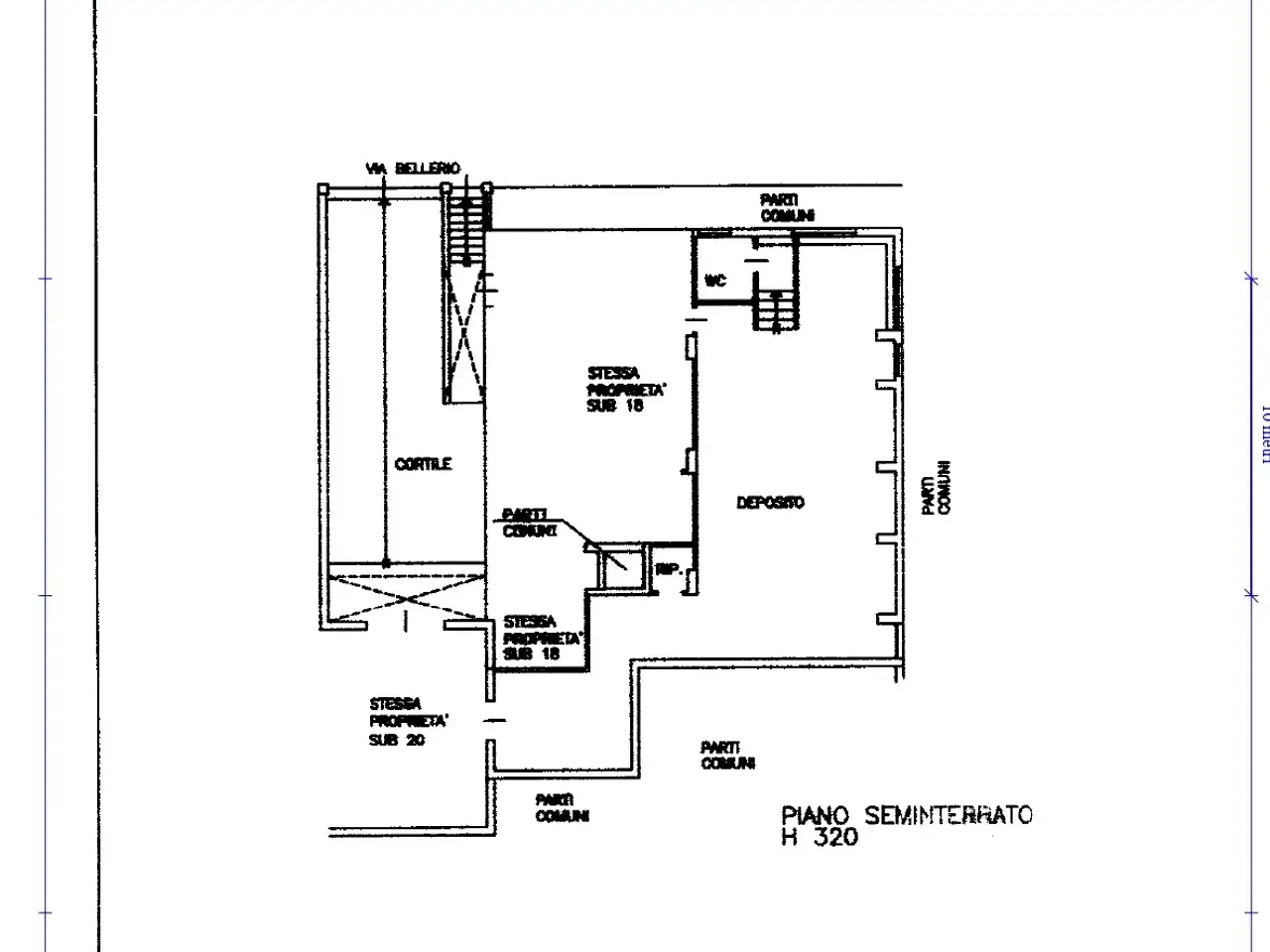 Laboratorio in Via Privata Annibal Caro 18, Milano, {3} - Planimetria 1