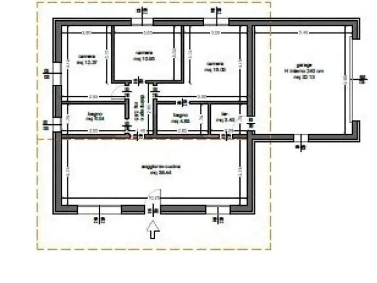 Villa in vendita, Via Giovanni Prati, Calvagese Della Riviera - Planimetria 1