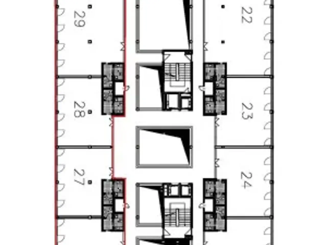 Ufficio in Via 25 Aprile 5, Pero, {3} - Planimetria 1