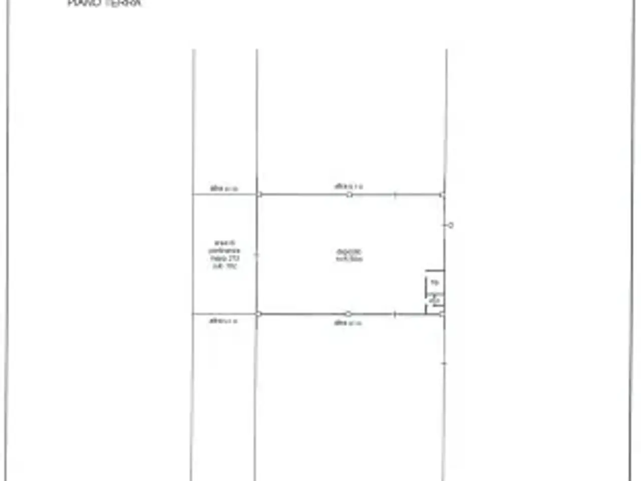 Capannone in Via Monte Cervino, Arcore, {3} - Planimetria 1