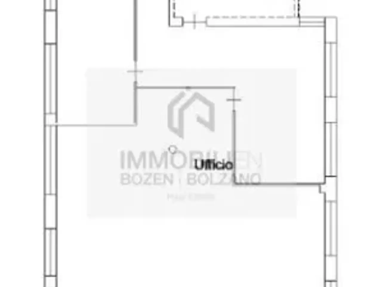 Ufficio in Via Verande 34, Merano, {3} - Planimetria 1