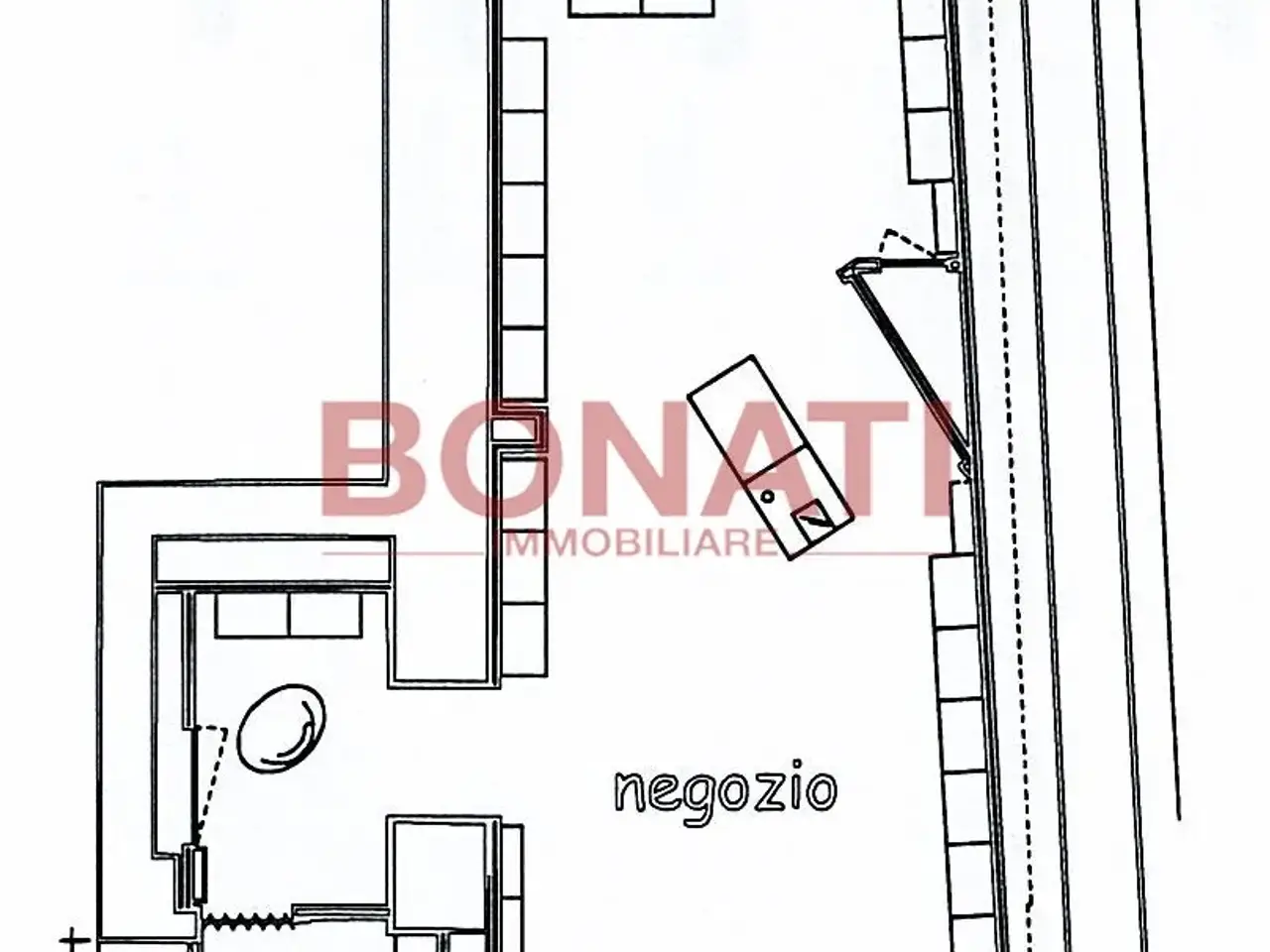 Negozio in , La Spezia, {3} - Planimetria 1