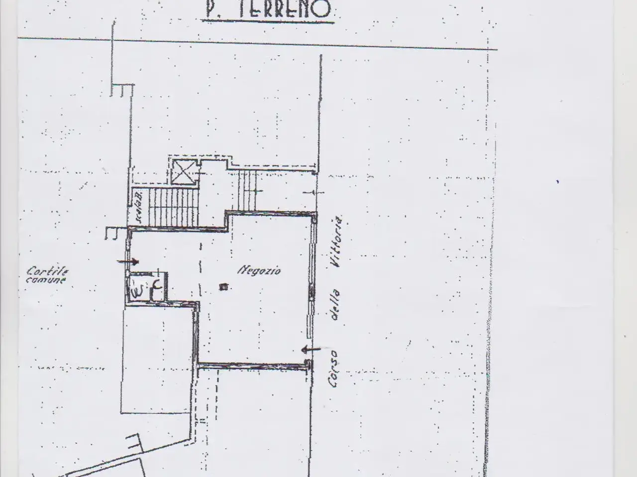 Negozio in Corso della Vittoria, Novara, {3} - Planimetria 1