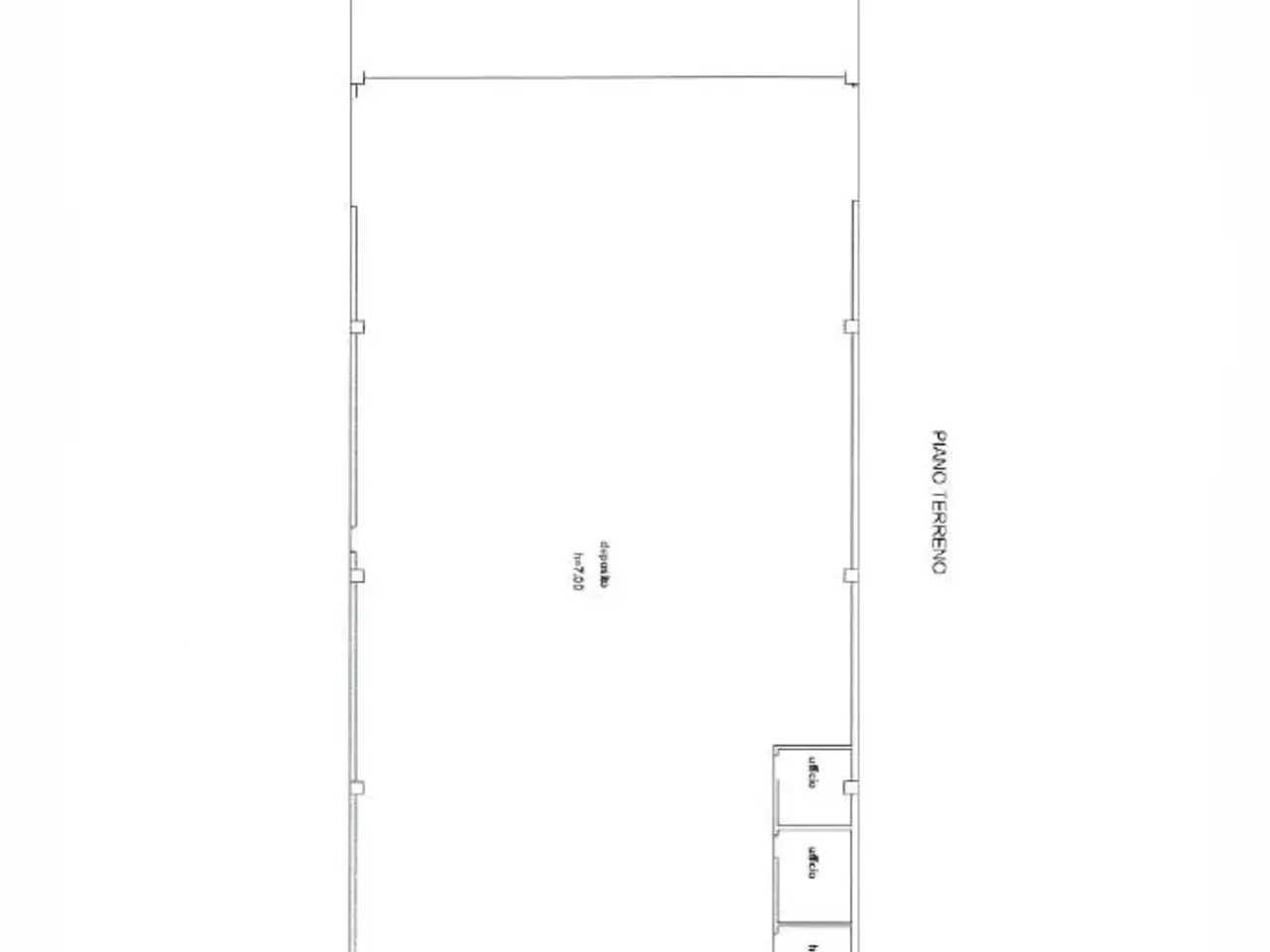 Capannone in Via Tre Bocche, Bedizzole, {3} - Planimetria 1