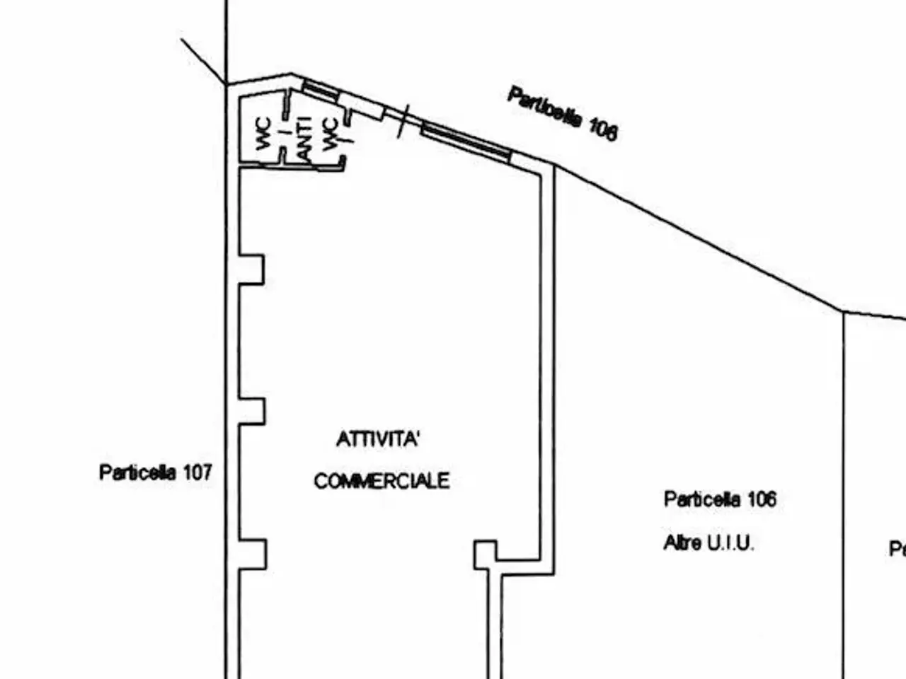 Negozio in Via Trieste 14, Rende, {3} - Planimetria 1