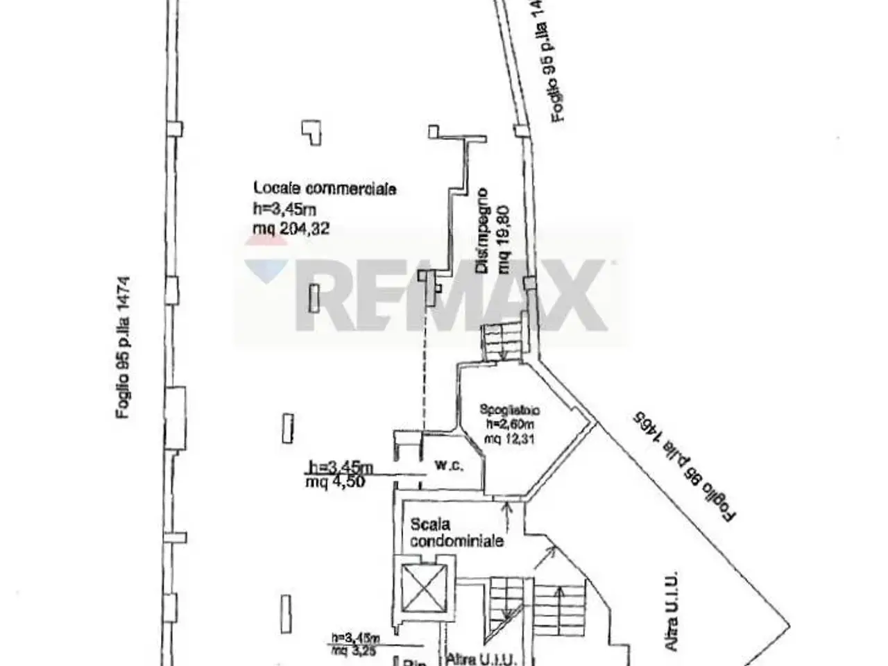 Negozio in Viale Cristoforo Colombo 24, Foggia, {3} - Planimetria 1