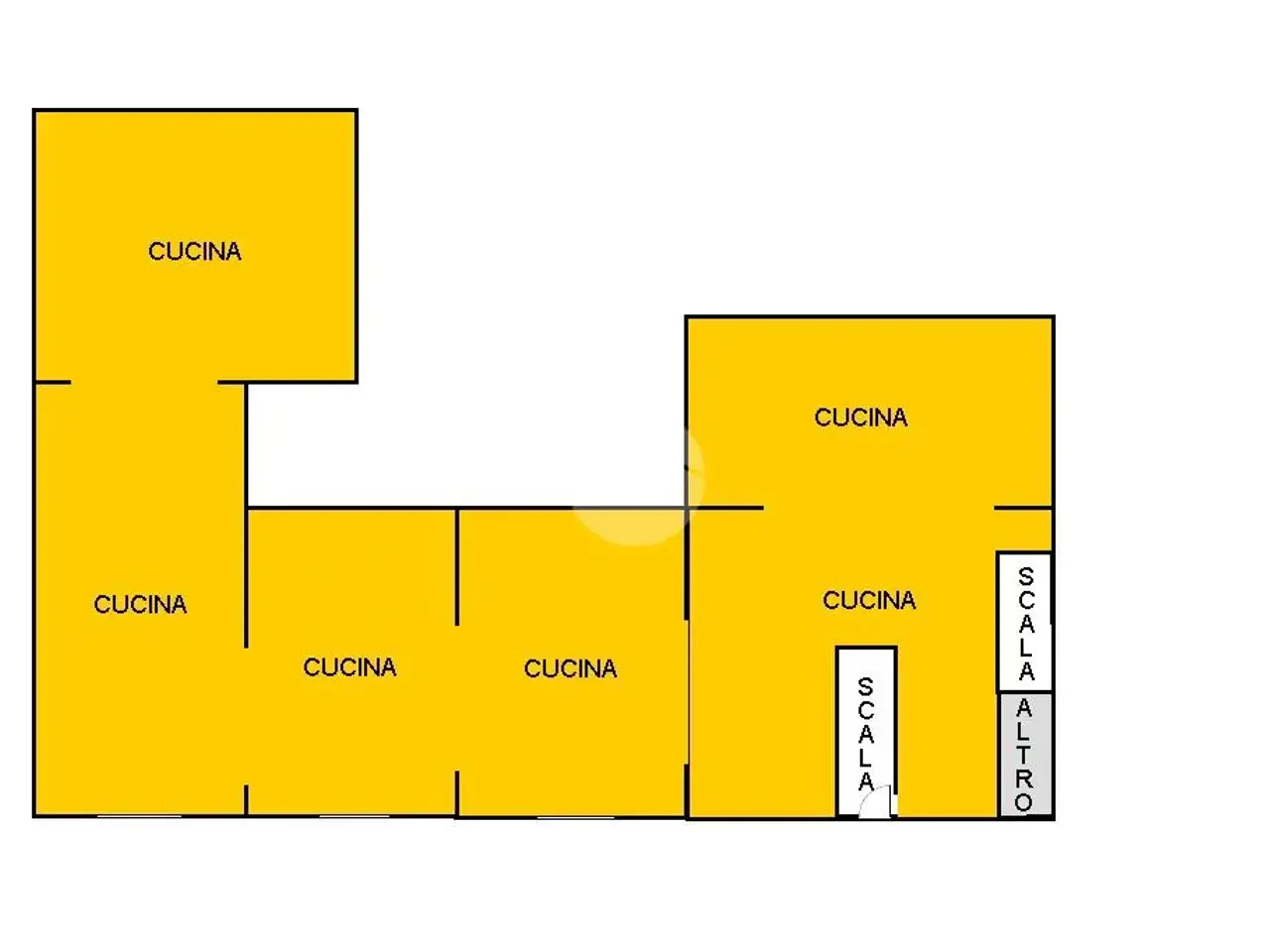Negozio in Via Abate Minichini, Napoli, {3} - Planimetria 1