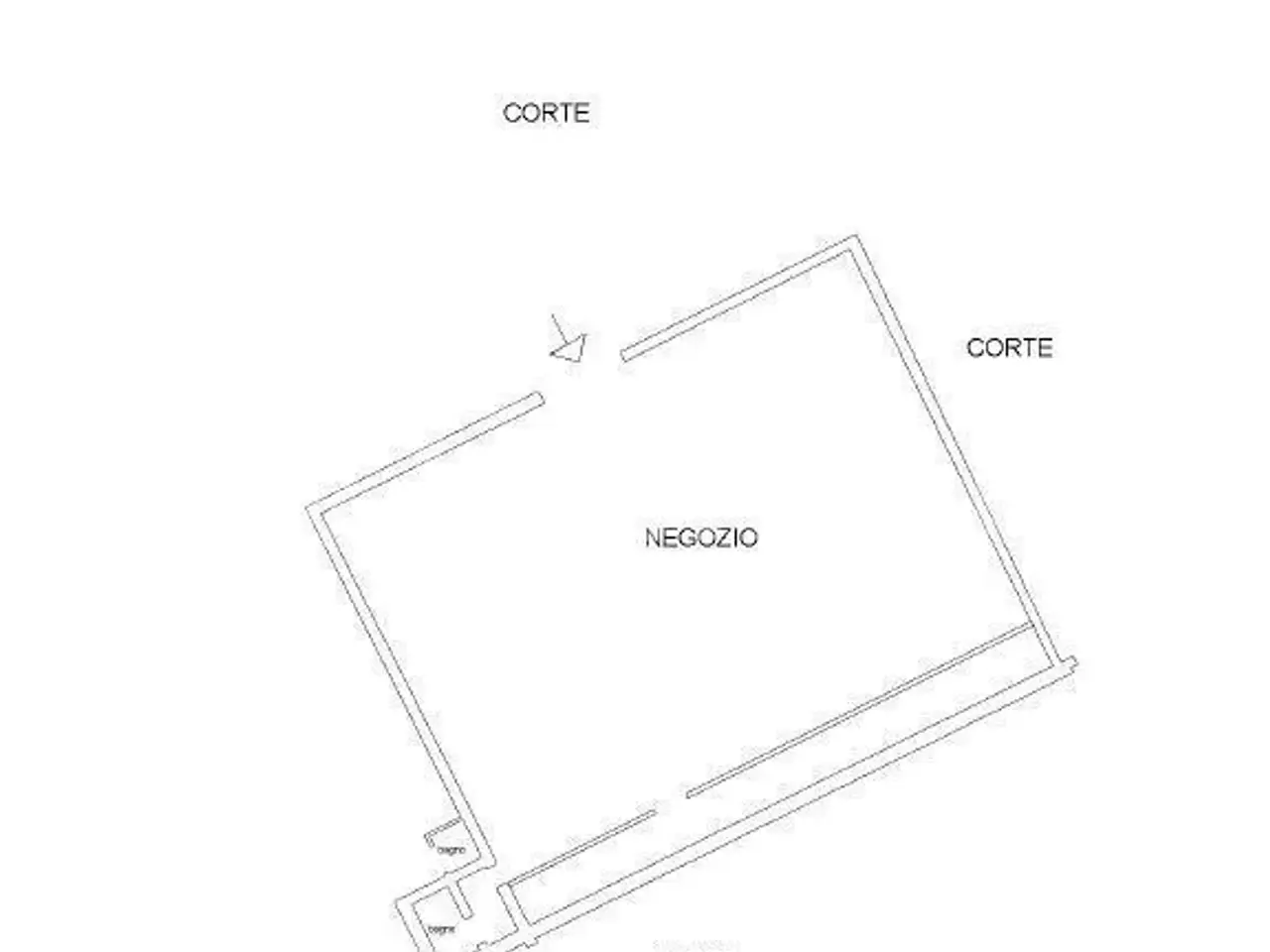 Negozio in Via Antonio Carruccio 35, Roma, {3} - Planimetria 1