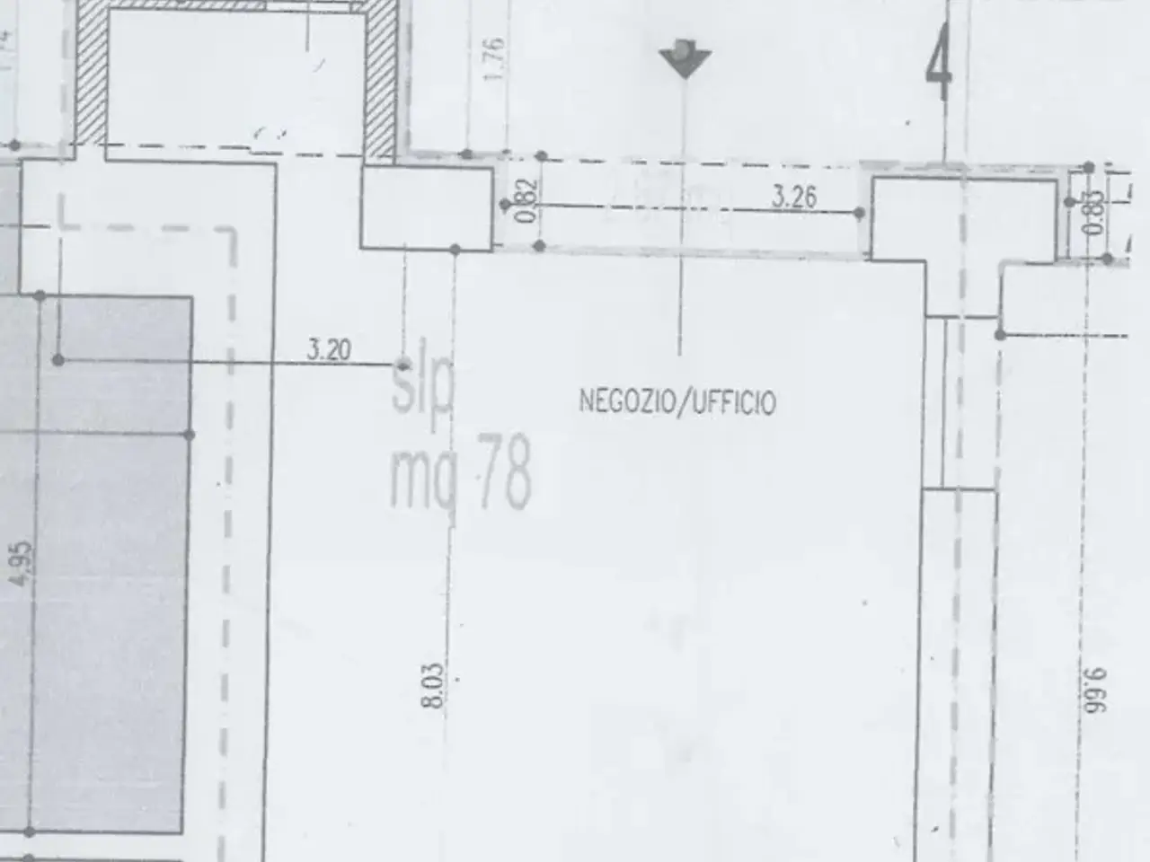 Negozio in Corso Pavia 73, Vigevano, {3} - Planimetria 1