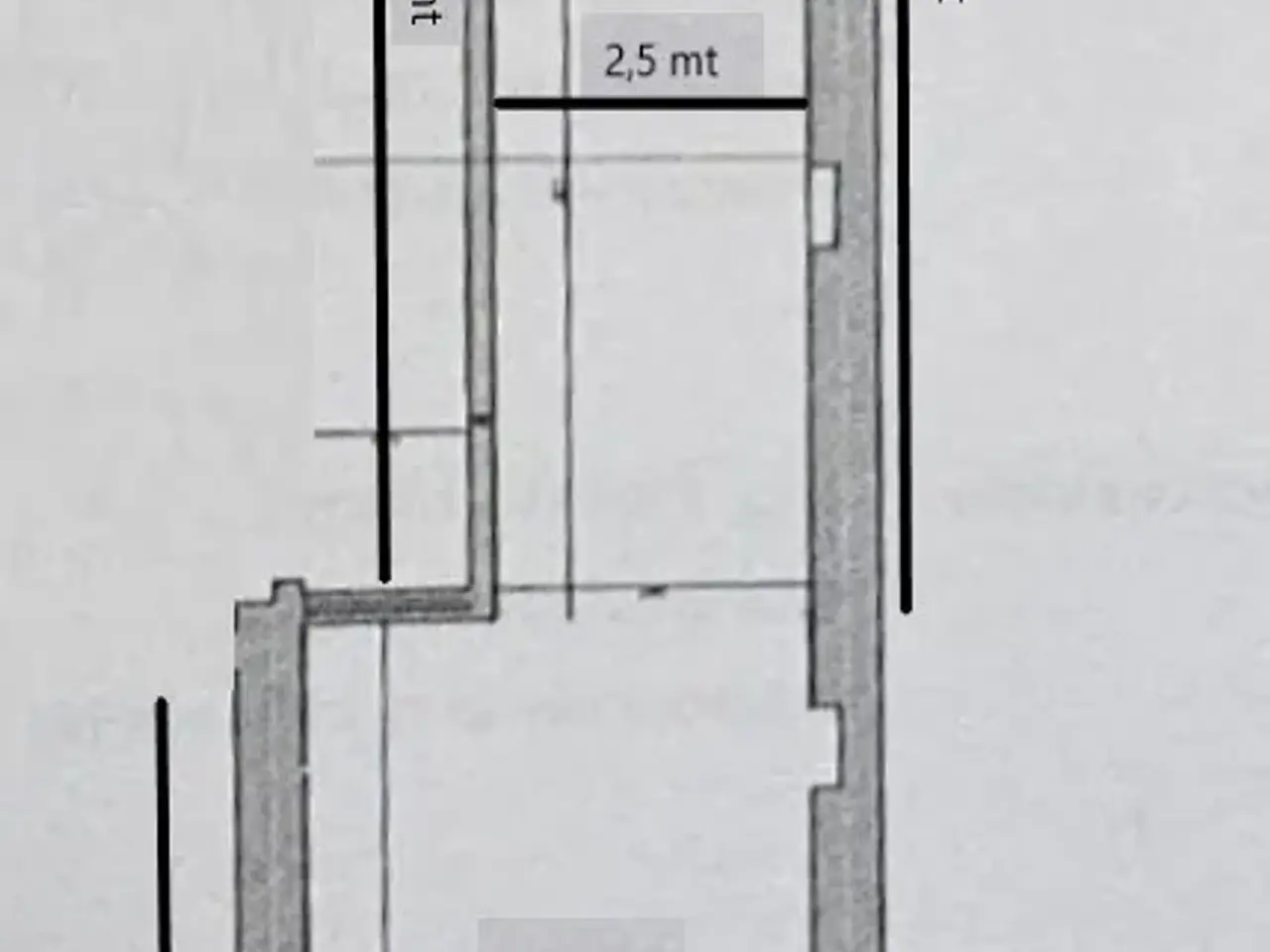 Negozio in Viale Monza 24, Milano, {3} - Planimetria 1