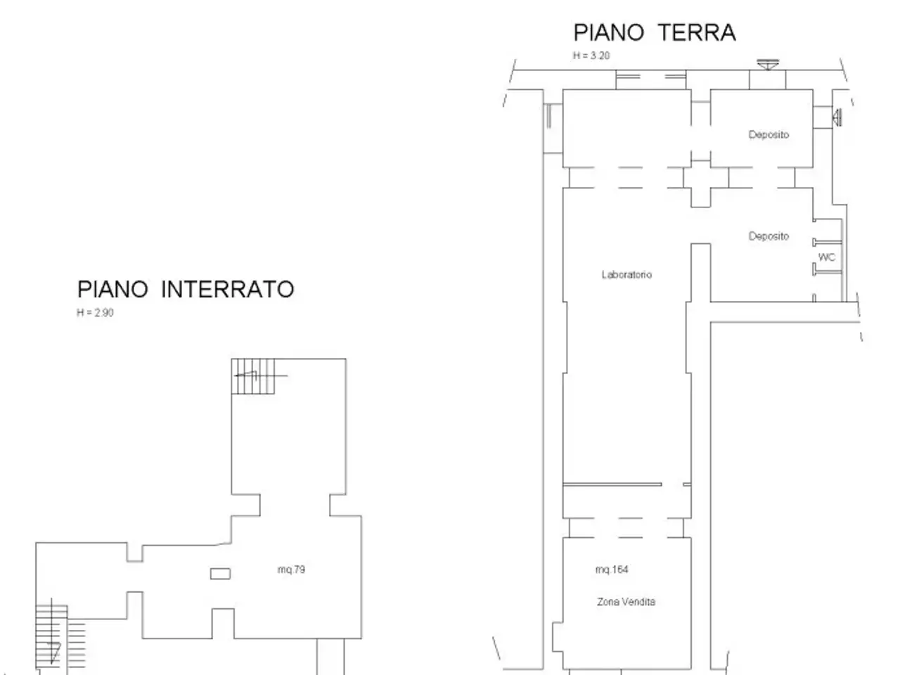 Laboratorio in , Torre Annunziata, {3} - Planimetria 1