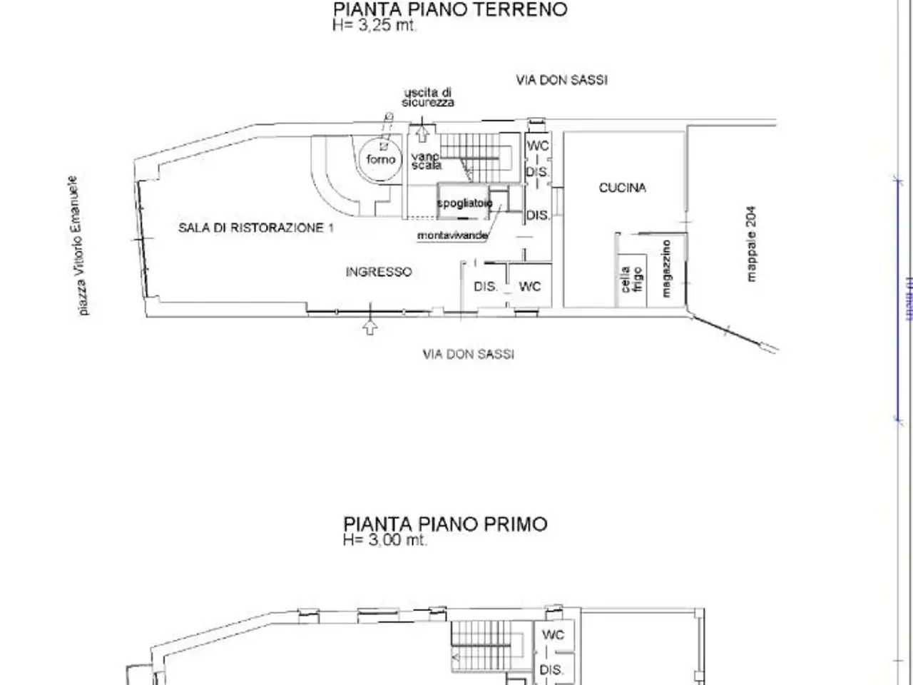 Negozio in Via Don Sassi 1, Leini', {3} - Planimetria 1