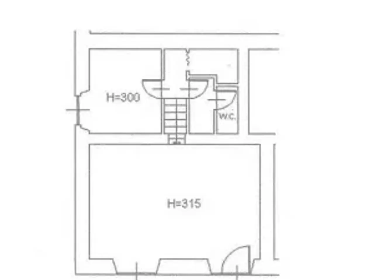 Bar in Via Giuseppe Malinverni 14r, Genova, {3} - Planimetria 1