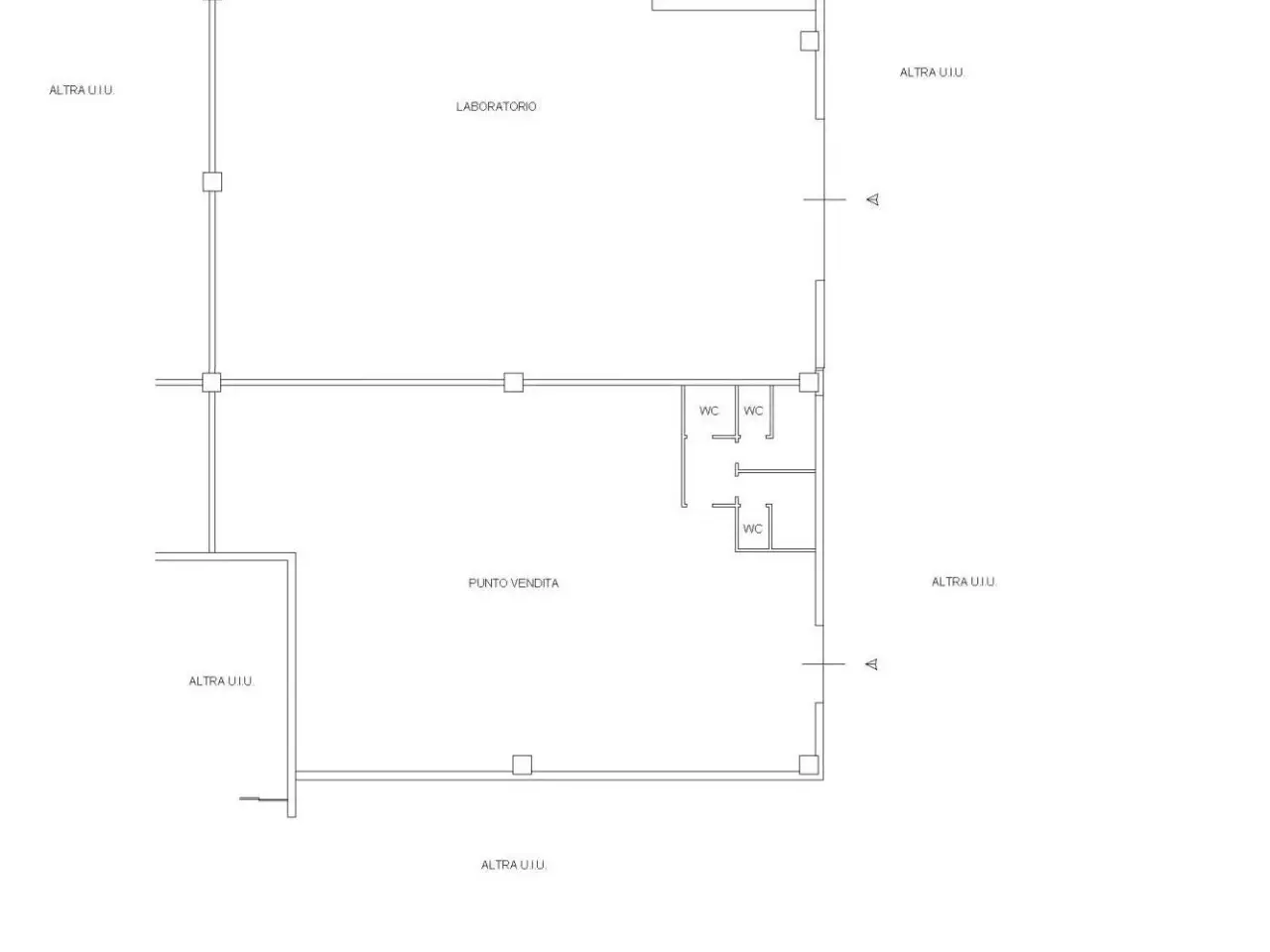 Laboratorio in Via Raffaello Sanzio 19, Villasanta, {3} - Planimetria 1
