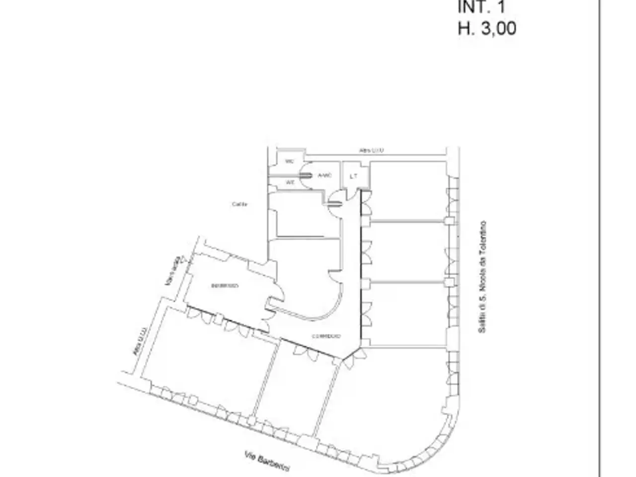 Ufficio in Via Barberini 50, Roma, {3} - Planimetria 1