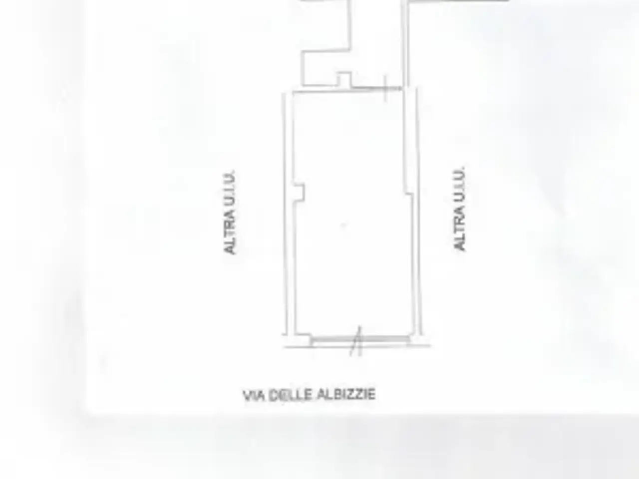 Negozio in Via delle Albizzie, Roma, {3} - Planimetria 1