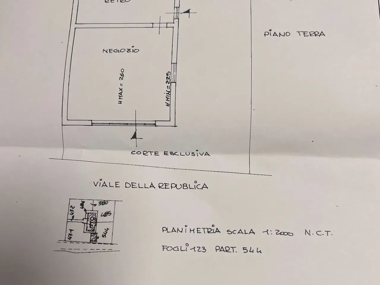 Negozio in , Spoleto, {3} - Planimetria 1