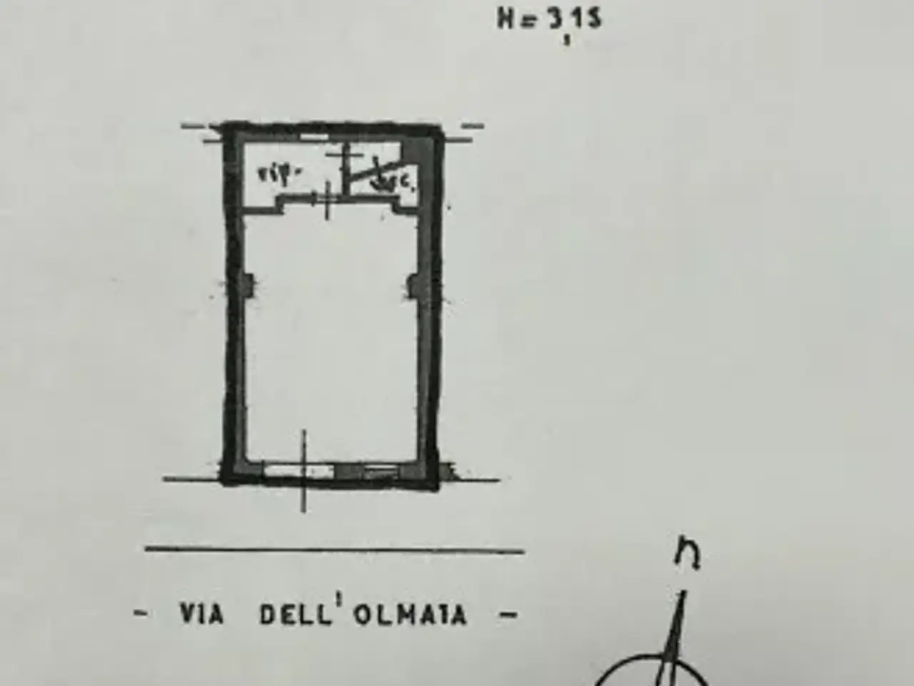 Negozio in Via dell'Olmata 8, Nettuno, {3} - Planimetria 1
