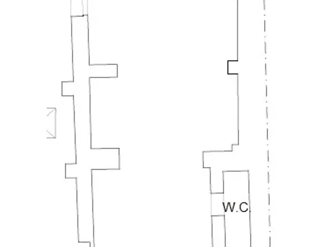 Negozio in Via San Sebastiano, 30, Andria, {3} - Planimetria 1