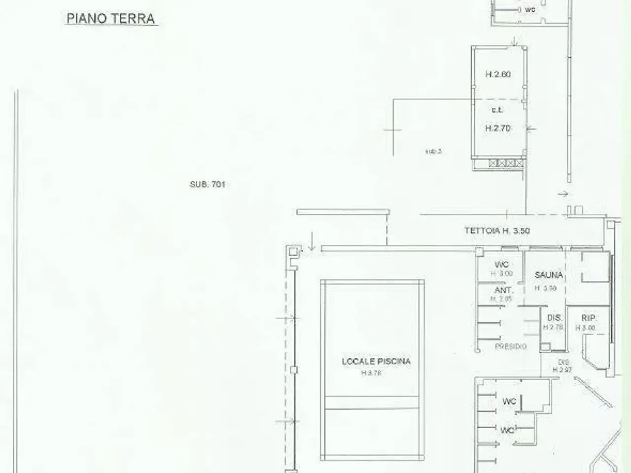 Negozio in Via Blancanuca 3, Treviglio, {3} - Planimetria 1