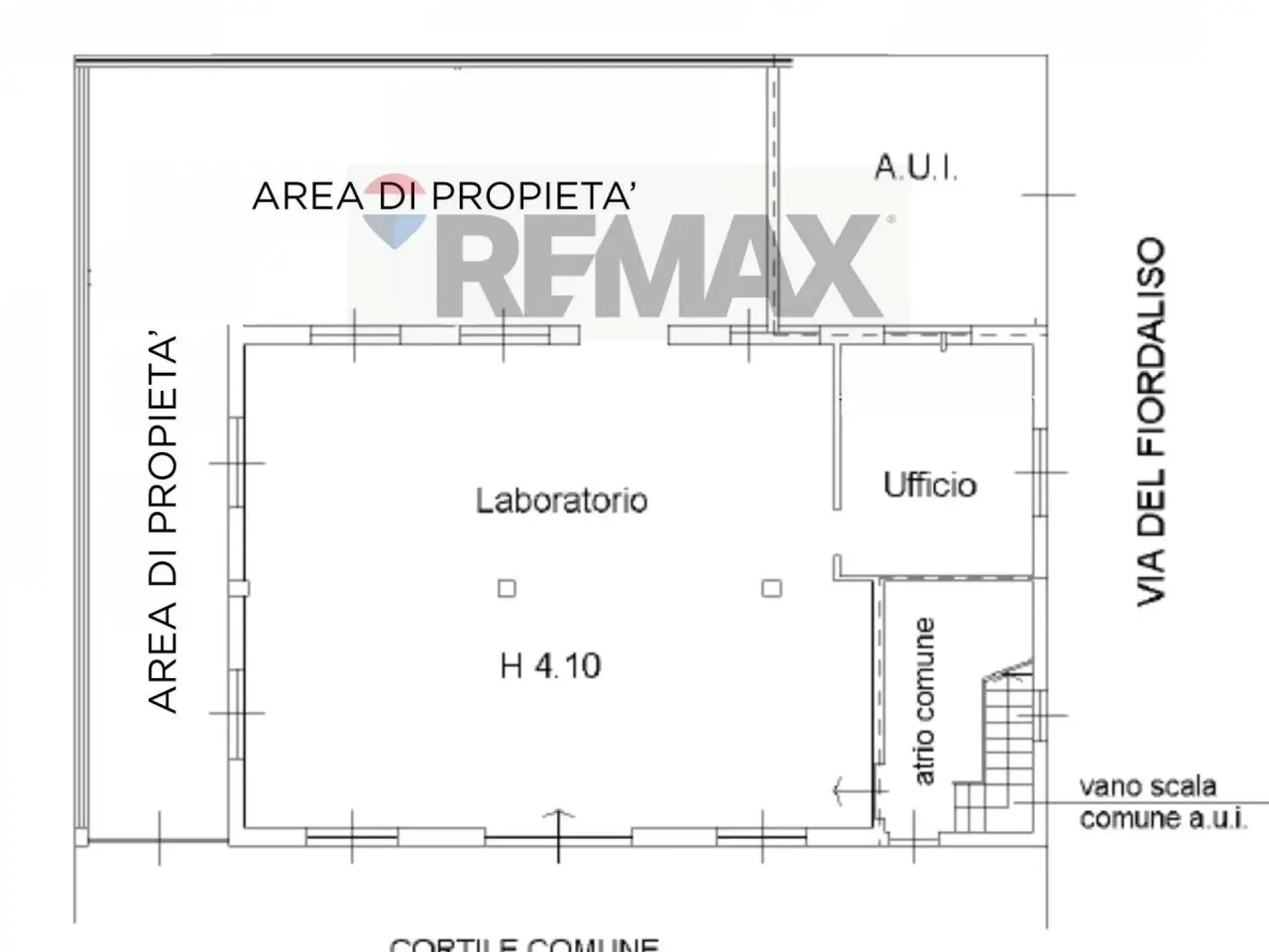 Laboratorio in Via del Fiordaliso 13, Busto Arsizio, {3} - Planimetria 1