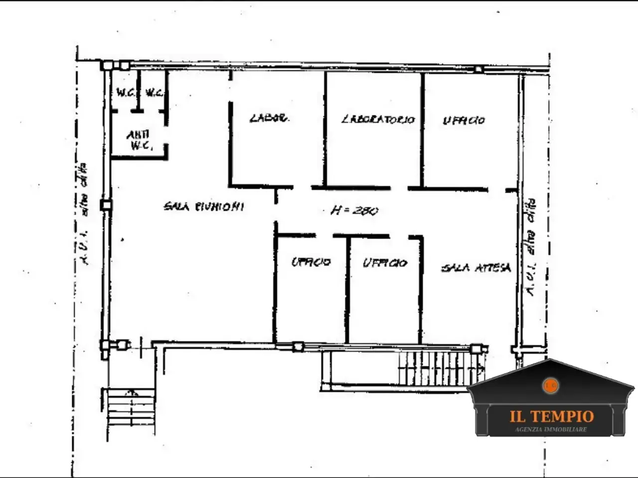 Ufficio in Via Volta, Arcugnano, {3} - Planimetria 1
