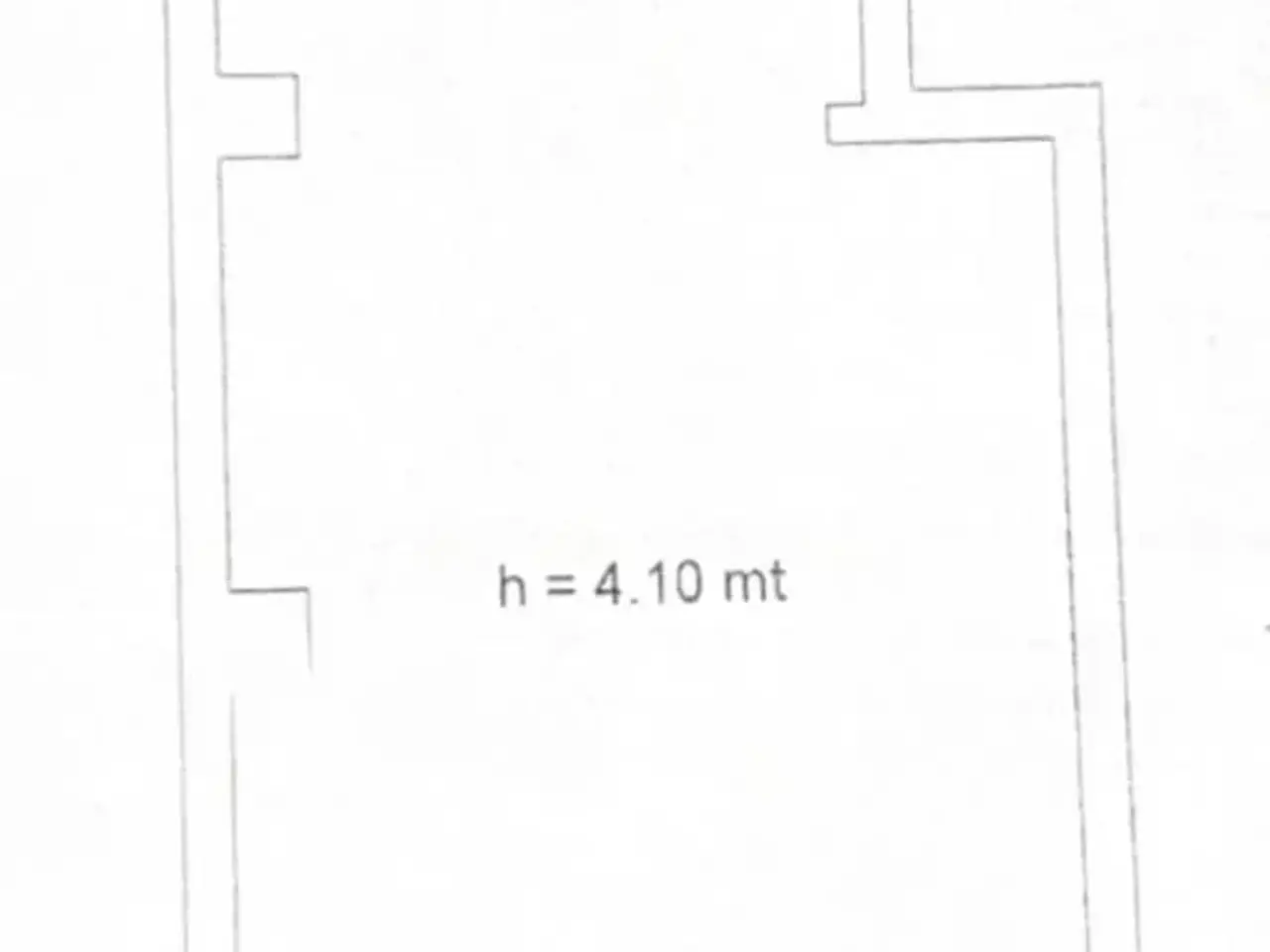 Negozio in Corso Campano 77, Qualiano, {3} - Planimetria 1