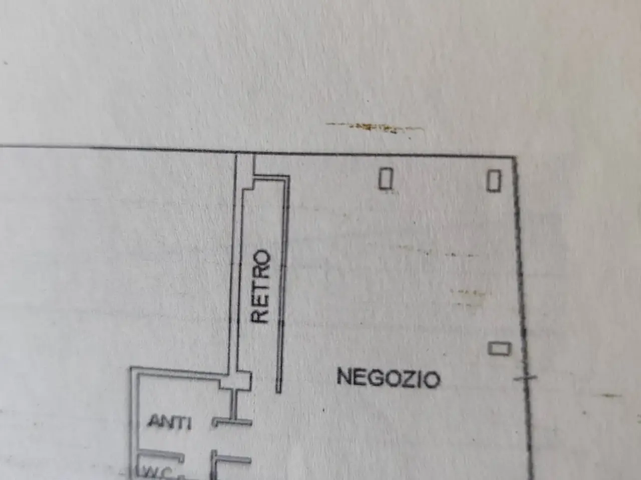 Negozio in Viale Romagna, Cervia, {3} - Planimetria 1