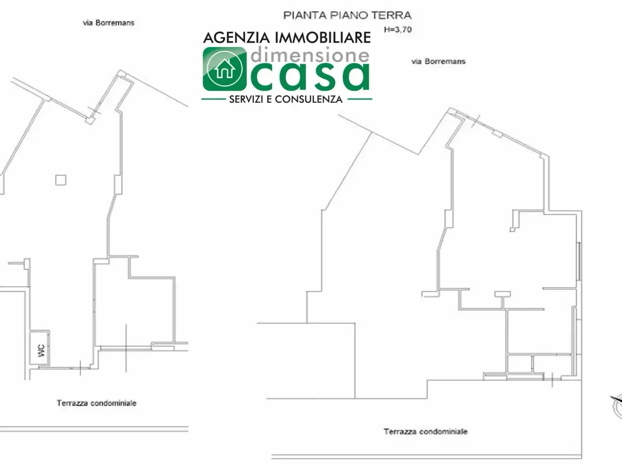 Locale commerciale in Via Borremans 21, Caltanissetta, {3} - Planimetria 1