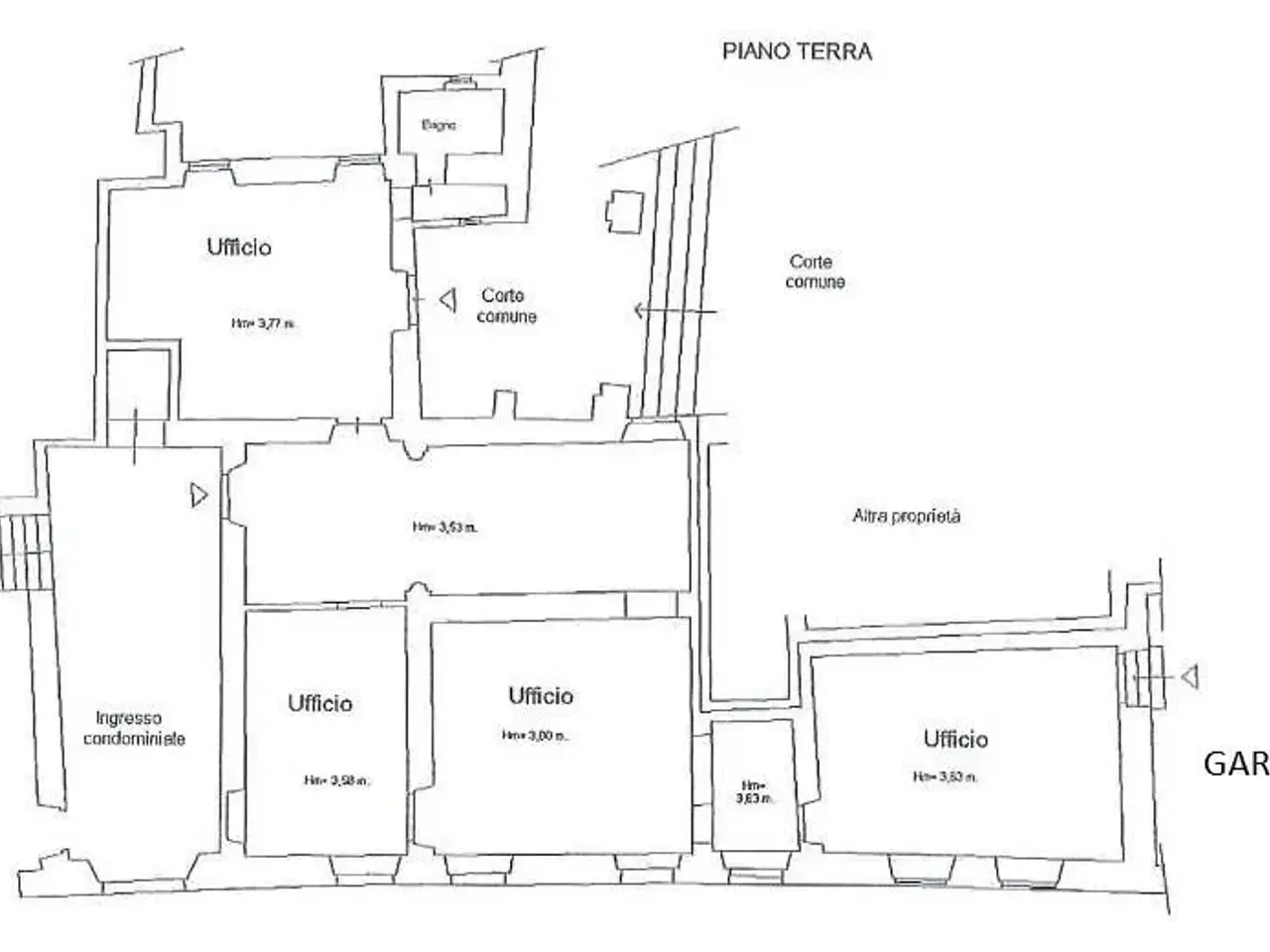 Ufficio in , Pistoia, {3} - Planimetria 1