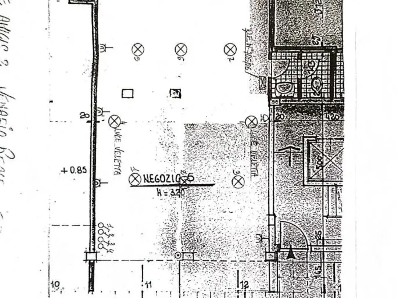 Negozio in Via E. De Amicis 2, Venaria Reale, {3} - Planimetria 1